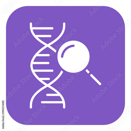 Genetic Finding Vector Icon