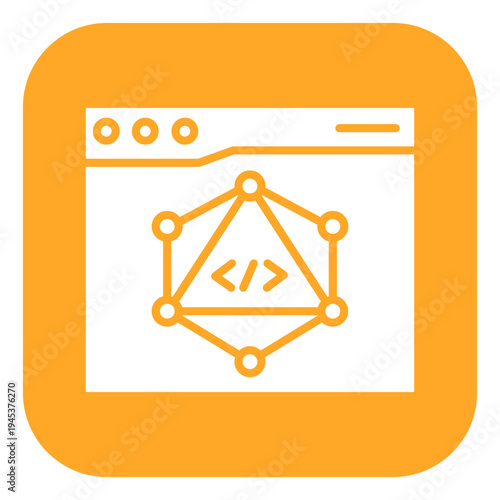 GraphQL Vector Icon