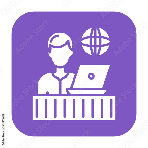 Travel Assistance Vector Icon