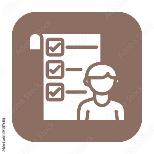 Guest List Vector Icon