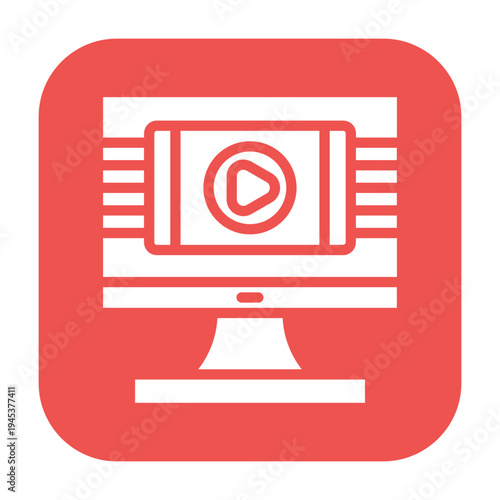 Movie Marathon Vector Icon