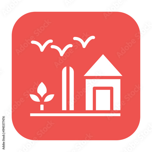 Render Farm Vector Icon