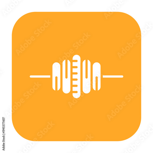 Ab Wheel Vector Icon