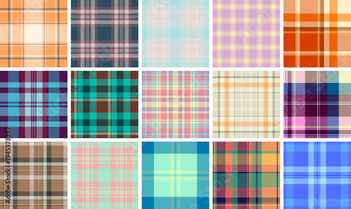 Cozy winter plaid bundle created for apparel and home textiles. The pack supports shirts, jackets, blankets, and cushions. Vector clarity keeps details sharp.