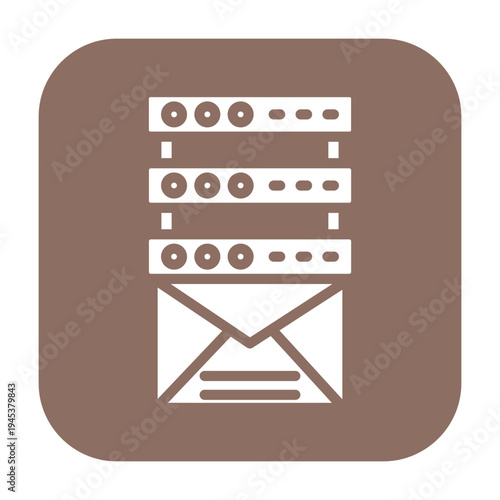 Email Hosting Vector Icon