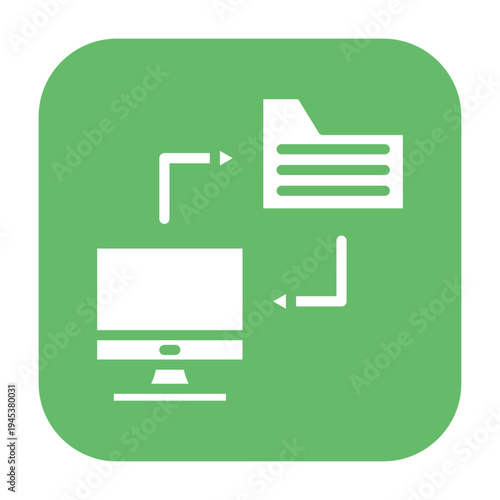 Restore Backup Vector Icon