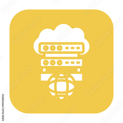 Shared Hosting Vector Icon