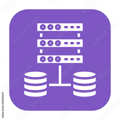 Virtual Private Server Vector Icon