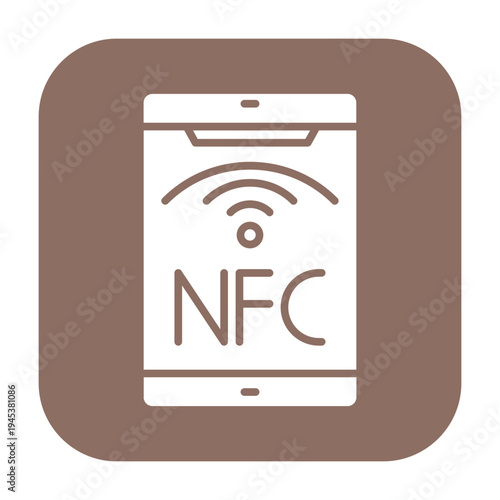 NFC Vector Icon