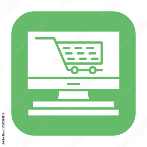 Online Shopping Vector Icon