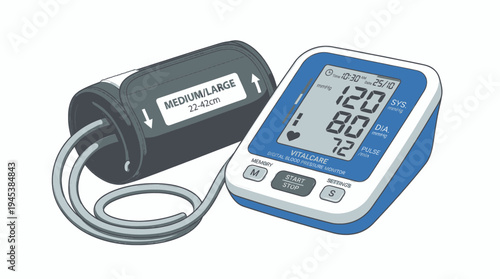 digital blood pressure monitor