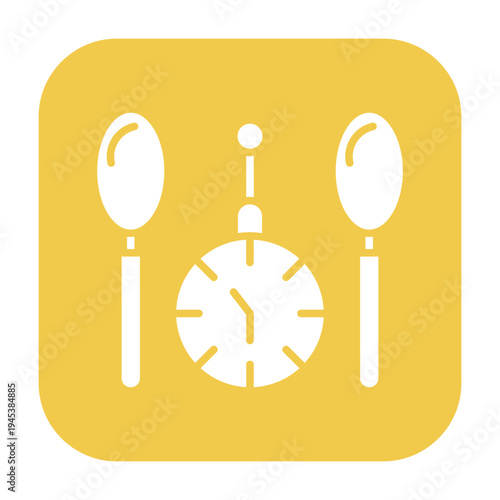 Intermittent Fasting Vector Icon