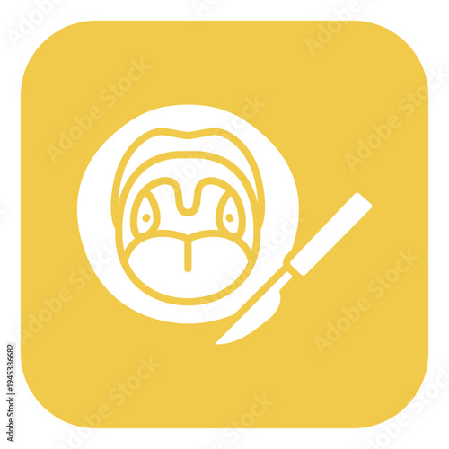 Tonsillectomy Vector Icon