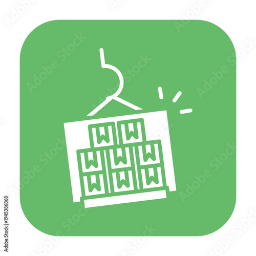Overflow Shipment Vector Icon
