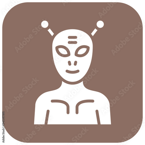 Alien Vector Icon