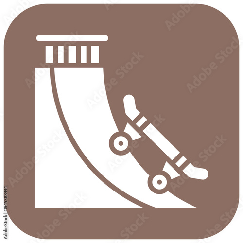 Skate Park Vector Icon