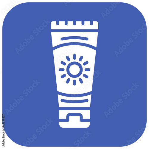 Sunscreen Vector Icon