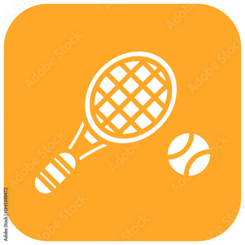 Tennis Racket Vector Icon