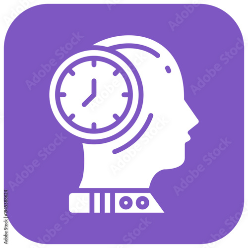 Slika na platnu Patience Vector Icon