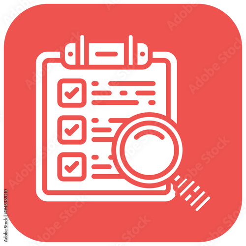 Inspection Vector Icon