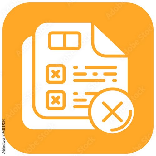 Non-Conformance Vector Icon