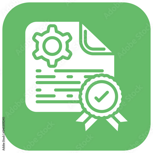 Quality Management Vector Icon