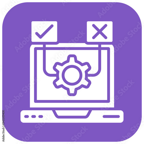 System Testing Vector Icon