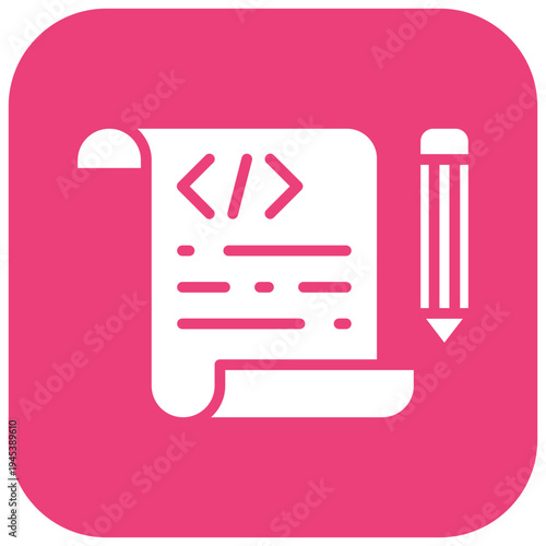 Test Script Vector Icon