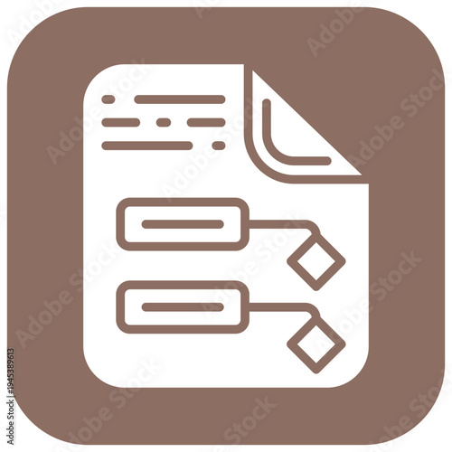 Test Scenario Vector Icon