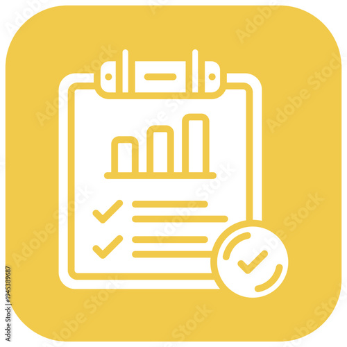 Test Report Vector Icon