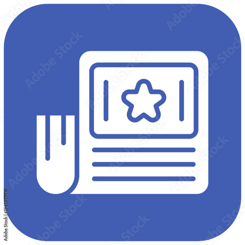 Feature Story Vector Icon