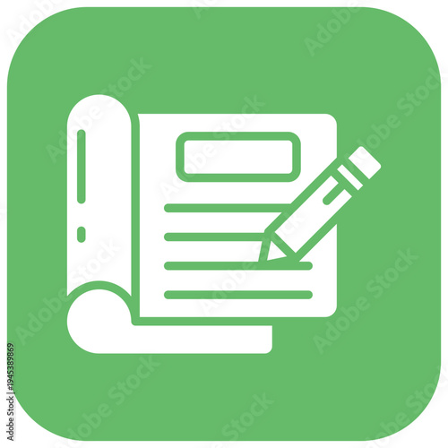 Editorial Vector Icon