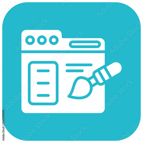 Layout Designer Vector Icon