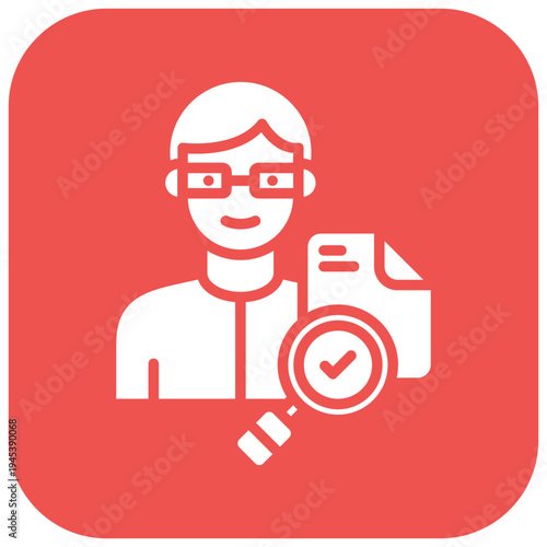 Fact Checker Vector Icon