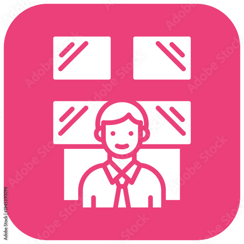 Newsroom Vector Icon