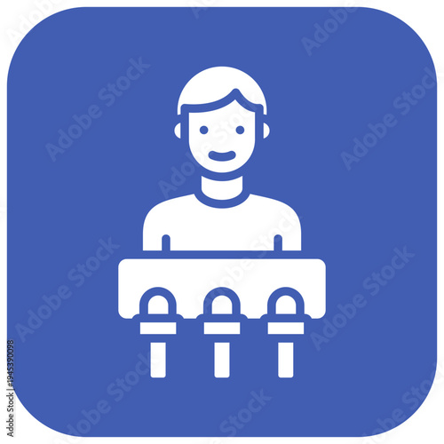 Press Conference Vector Icon