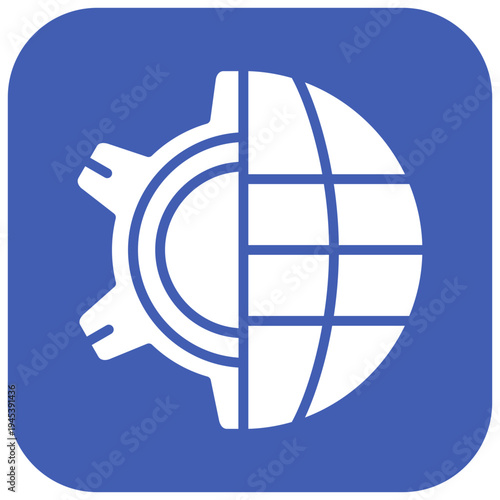 Network Optimization Vector Icon