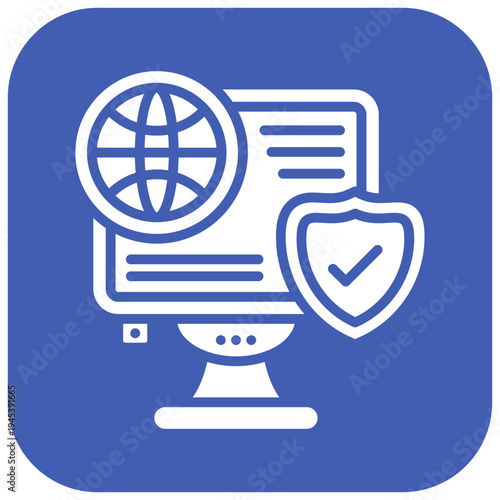 Network Reliability Vector Icon