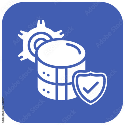 Network Data Protection Vector Icon
