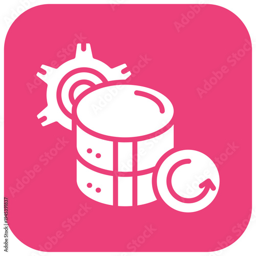 Network Data Recovery Vector Icon