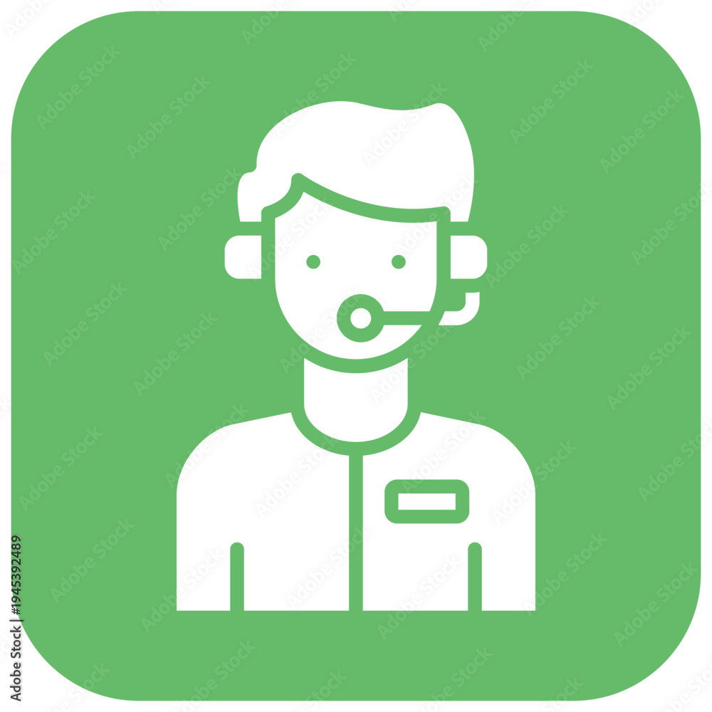 Obraz premium Support Vector Icon