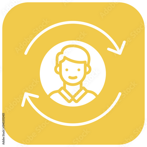 Customer Retention Vector Icon