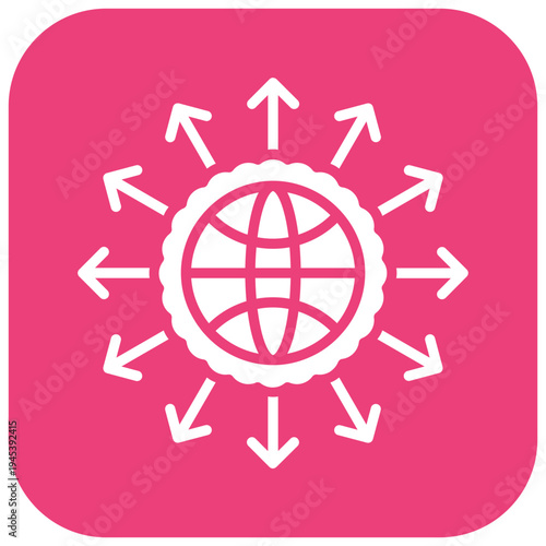 Market Expansion Vector Icon