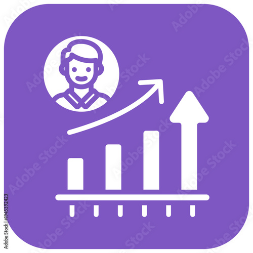 Market Leadership Vector Icon