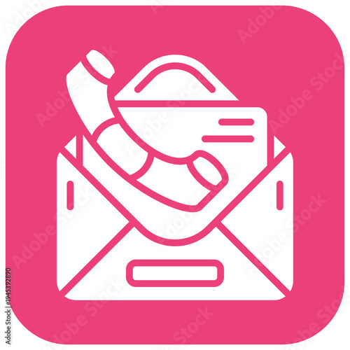 Email Us Vector Icon