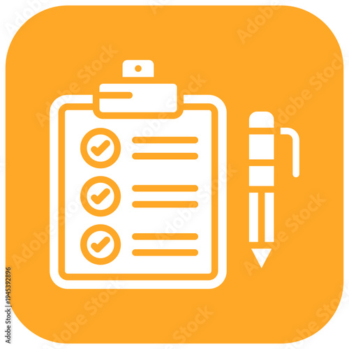 Inquiry Form Vector Icon