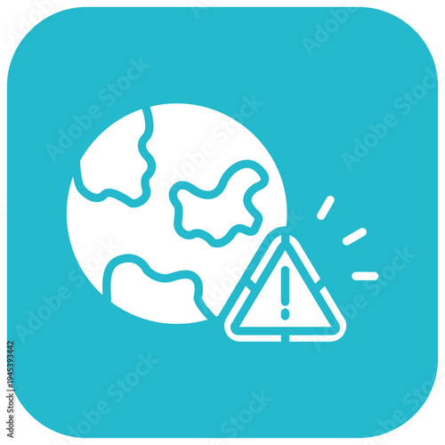 Environmental Risk Vector Icon
