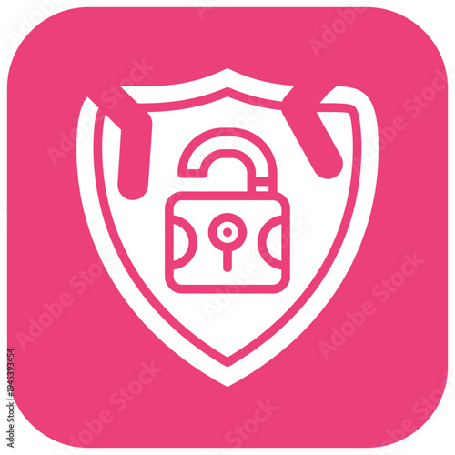Security Breach Vector Icon