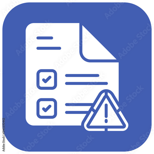 Compliance Risk Vector Icon