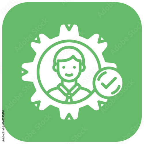 Identity Management Vector Icon